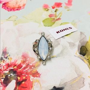 🧜‍♀️Ring Marquise Style Light Blue - Adjustable